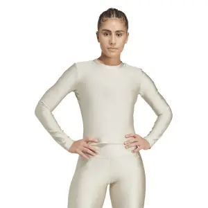 Langarmtrikot für Damen adidas Workout Essentials Shine image-1