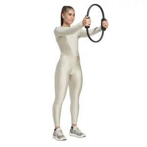 Langarmtrikot für Damen adidas Workout Essentials Shine image-3