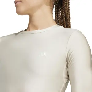 Langarmtrikot für Damen adidas Workout Essentials Shine image-5