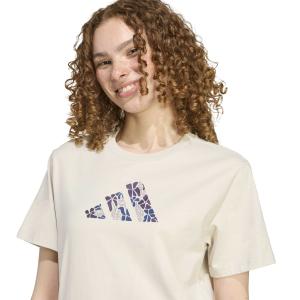 T-shirt för kvinnor adidas Soft Side Graphic image-4