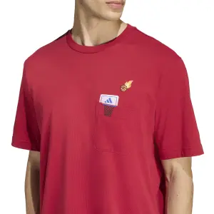 T-shirt adidas Mini Embroidery Basketball image-5