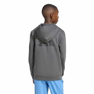 Felpa con cappuccio a blocchi di colore per bambini adidas image-3