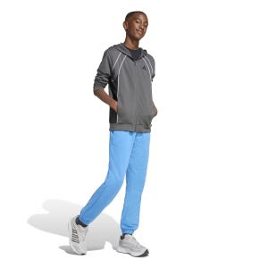 Felpa con cappuccio a blocchi di colore per bambini adidas image-2