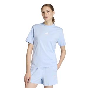 Katoenen T-shirt met 3 strepen voor dames adidas image-1