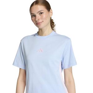 Katoenen T-shirt met 3 strepen voor dames adidas image-4