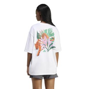 Tiermotiv Oversize T-Shirt für Frauen adidas image-3