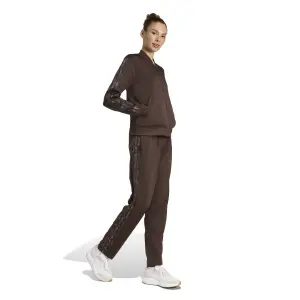 Women's leopard print tracksuit adidas 3-Stripes image-2