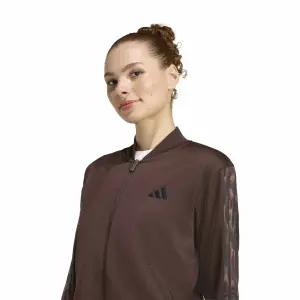 Women's leopard print tracksuit adidas 3-Stripes image-6