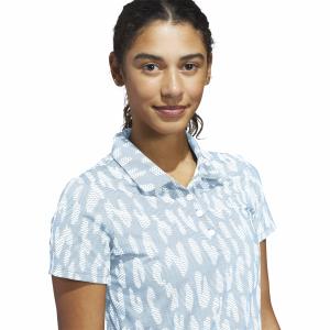 Jacquard-poloshirt til kvinder adidas Ultimate365 image-5