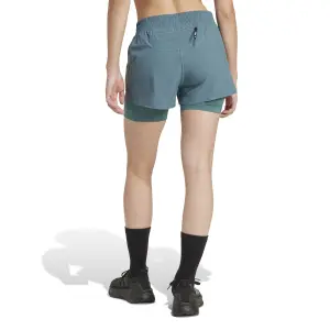 Pantalón corto 2 en 1 mujer adidas Own the Run Climacool image-3