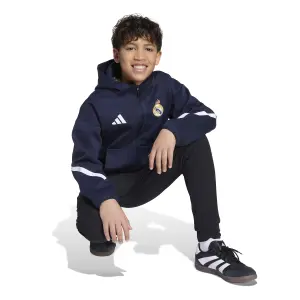 Dětská tréninková mikina s kapucí Real Madrid Anthem 2025/26 image-3