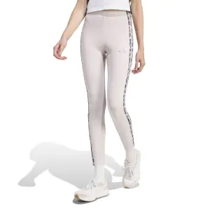 Leggings estampados de leopardo para mulher adidas Essentials 3-Stripes image-1