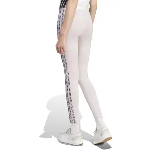 Leggings estampados de leopardo para mulher adidas Essentials 3-Stripes image-3