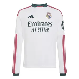 Real Madrid Kids' Home Long Sleeve Jersey 2026/27