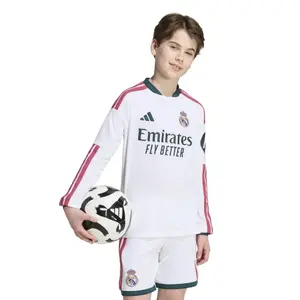 Real Madrid Kids' Home Long Sleeve Jersey 2026/27 image-1