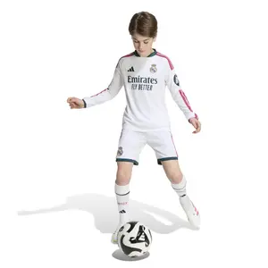 Real Madrid Kids' Home Long Sleeve Jersey 2026/27 image-2