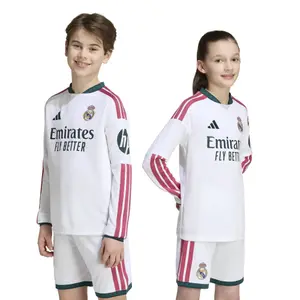 Real Madrid Kids' Home Long Sleeve Jersey 2026/27 image-3