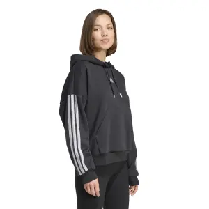 Bluza damska z kapturem adidas Holiday 3-Stripes image-2