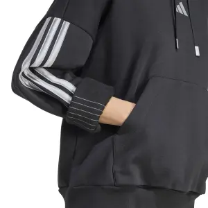 Bluza damska z kapturem adidas Holiday 3-Stripes image-5