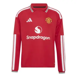 Manchester United Home Long Sleeve Kids Shirt 2026/27