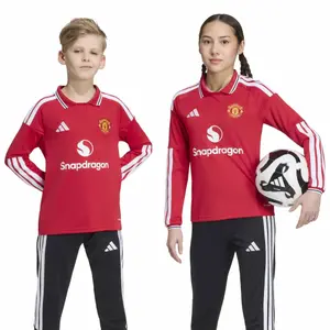 Manchester United Home Long Sleeve Kids Shirt 2026/27 image-2