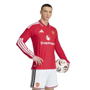 Autentyczny Domowy Koszulka Z Długim Rękawem Manchester United 2026/27 image-1