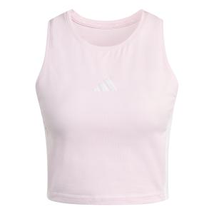 Padded women's tank top adidas Essentials 3-Stripes