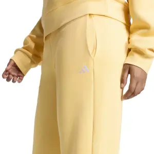 Dame joggingbukser med åbne nederkanter til kvinder adidas Essentials Small Logo Feel Cozy image-4