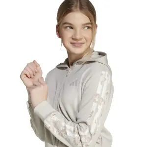 Chaqueta de chándal infantil adidas Animal French Terry 3 Stripes image-4