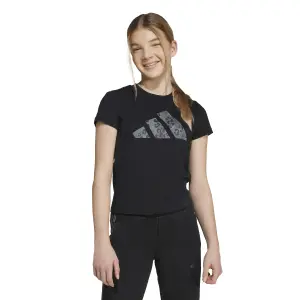 T-shirt de menina adidas Animal Big Logo Single image-1