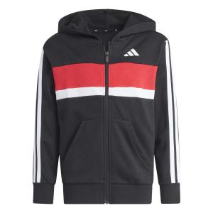 Träningsoverall för barn adidas Essentials Tiberio 3 Stripes image-1