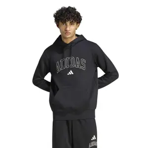 Hooded Sweatshirt adidas Collegiate Script Graphic image-1