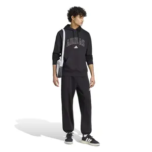 Hooded Sweatshirt adidas Collegiate Script Graphic image-2