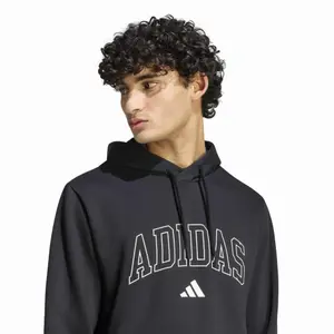 Hooded Sweatshirt adidas Collegiate Script Graphic image-4