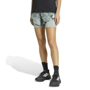 Calções 2-em-1 para mulheres adidas adi365 Spray Dye image-1