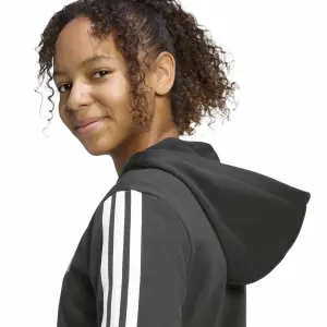 Full zip hoodie girl adidas Essentials image-5