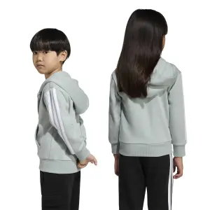 Sudadera con capucha y cremallera infantil adidas Essentials image-2