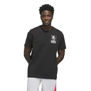 T-Shirt adidas World Wide Hoops Graphic image-1