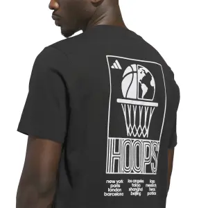 T-Shirt adidas World Wide Hoops Graphic image-4