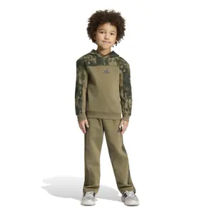 Fleece-Jogginganzug mit Kapuze Kind adidas Seasonal Essentials image-2