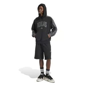 Hooded fleece adidas image-2