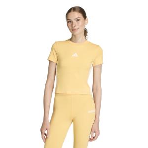 Damska koszulka o wąskim kroju adidas Essentials 3-Stripes image-1