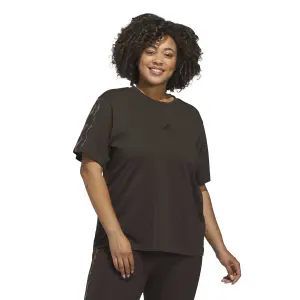 Camiseta estampada de mujer adidas Essentials Leopard 3-Stripes image-2