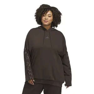 Hoodie Damen adidas Essentials Leopard 3-Stripes image-1