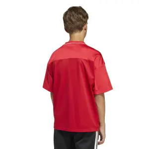 Μπλούζα T-shirt γηπέδου από πλέγμα για παιδιά adidas image-4