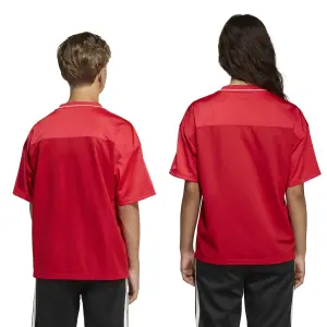 Μπλούζα T-shirt γηπέδου από πλέγμα για παιδιά adidas image-5