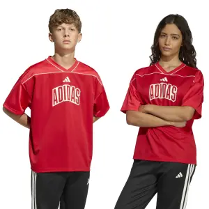 Μπλούζα T-shirt γηπέδου από πλέγμα για παιδιά adidas image-2