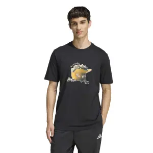 T-shirt com estampado de pipoca adidas image-1