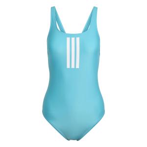 Bañador de una pieza con espalda en V y 3 bandas para mujer adidas image-0
