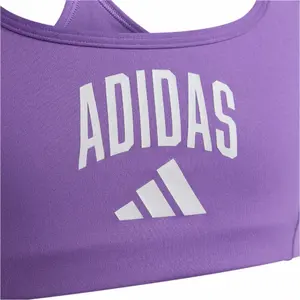 Girl's Sports bra adidas Essentials Collegiate Typography Everyday image-4